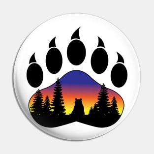 Bear Paw Pin