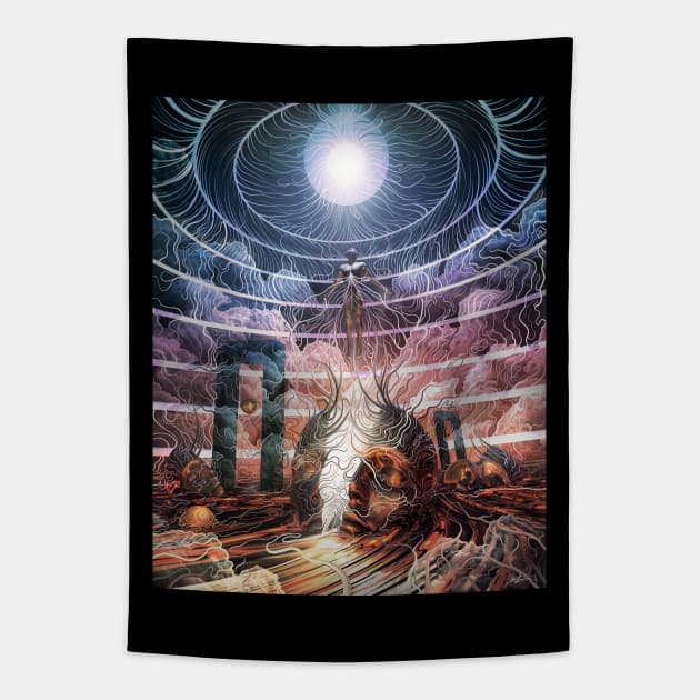 "Highest Revelations" Tapestry by silviovieiraart