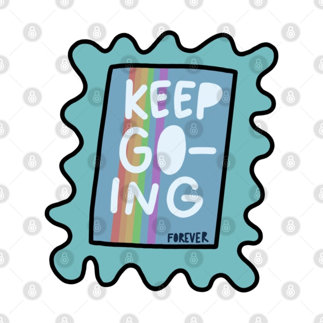 Keep Going Stamp by c-arlyb