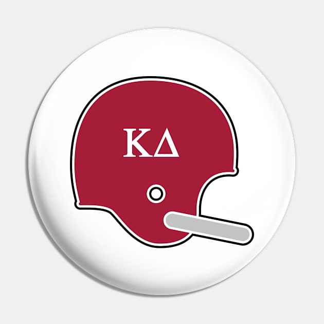 Alabama Kappa Delta Retro Helmet Pin by Rad Love