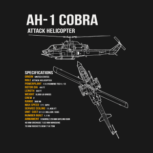 AH-1 Cobra Helicopter T-Shirt