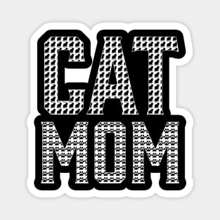 Cat mom Magnet