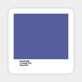 pantone 17-3938 TCX Very Peri, year 2022 Magnet