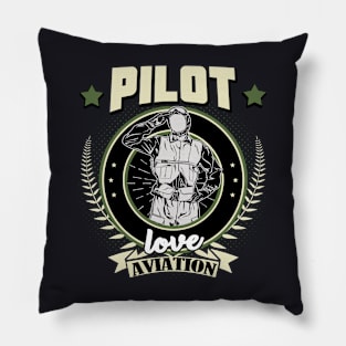 Airplane pilot gift Pillow