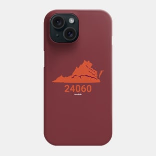 Blacksburg Va Zip Code Phone Case