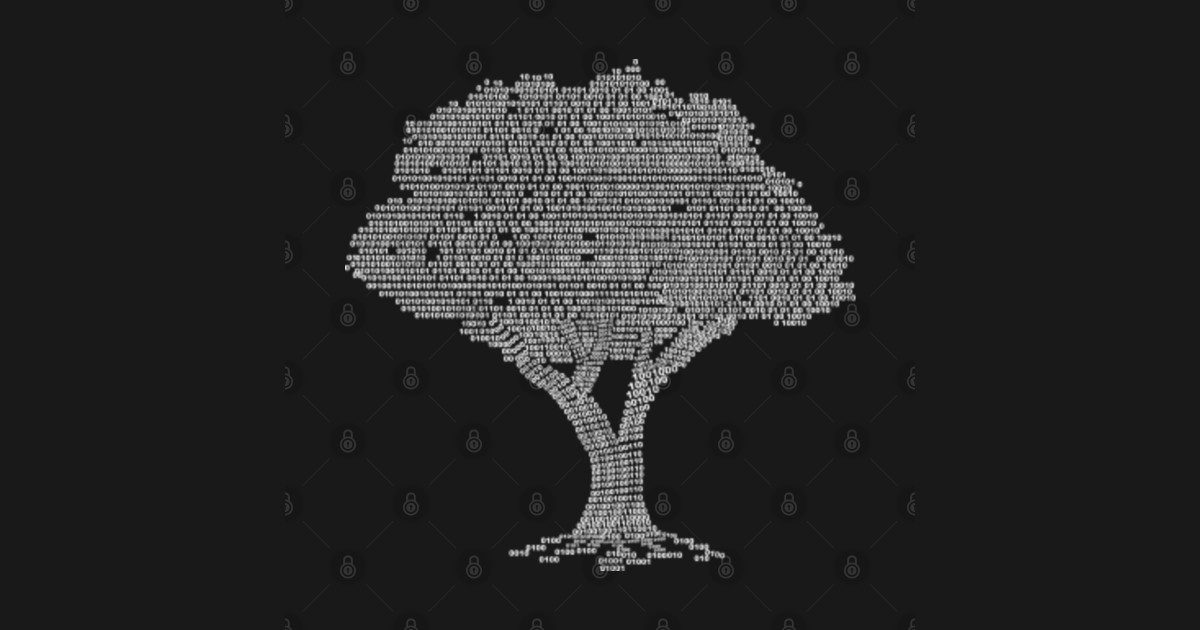 Binary Tree - Binary - T-Shirt | TeePublic