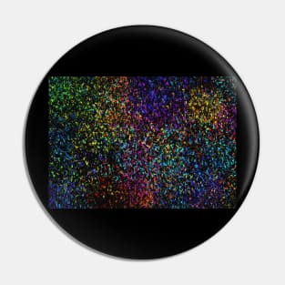 Abstract Color #23 Galactic Improv Pin