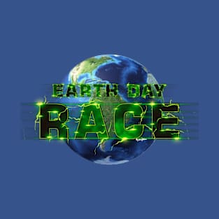 Earth Day Race Lighting Speed T-Shirt