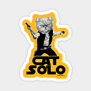 Cat solo Magnet