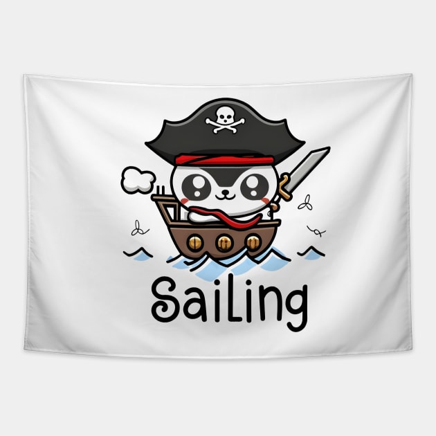 Cute Kawaii sailor Tapestry by Spaceboyishere