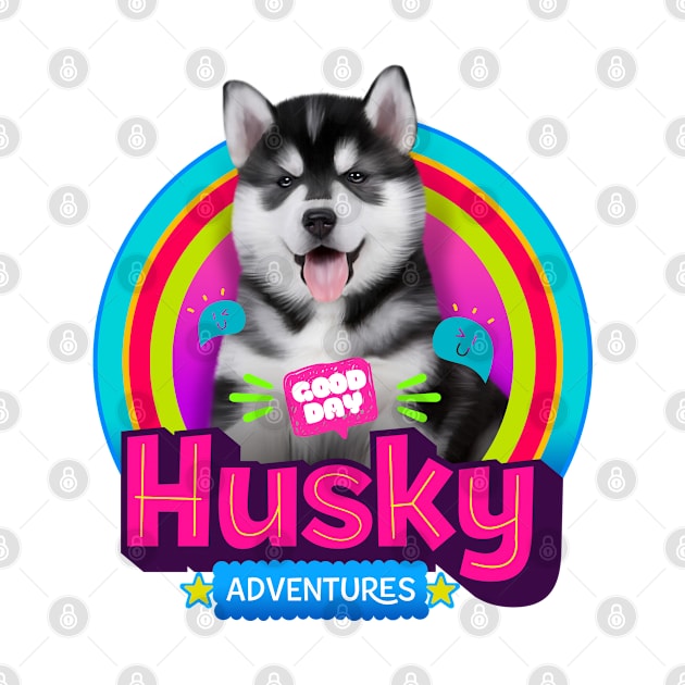 Husky by Puppy & cute