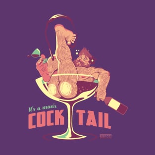 It's a man's cocktail T-Shirt