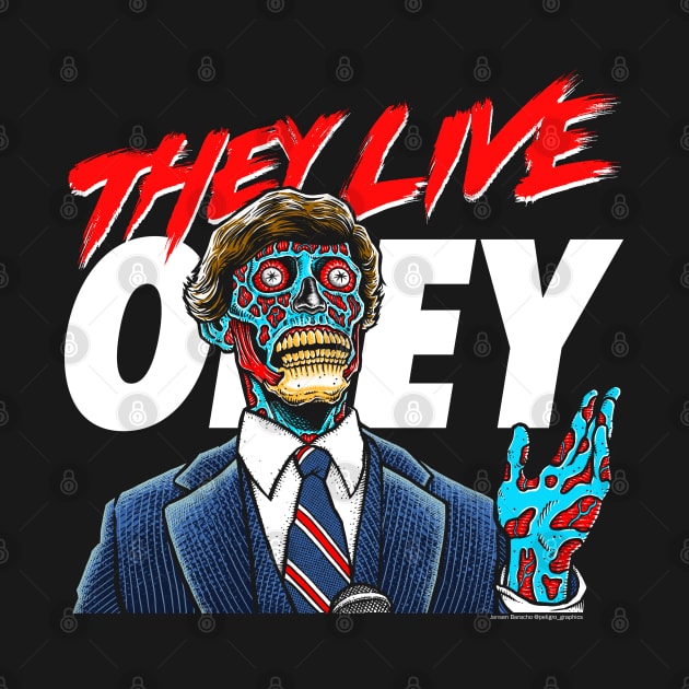They Live, John Carpenter, Cult Classic by PeligroGraphics