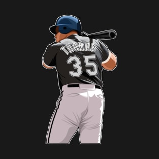 Frank Thomas #35 Hitter T-Shirt