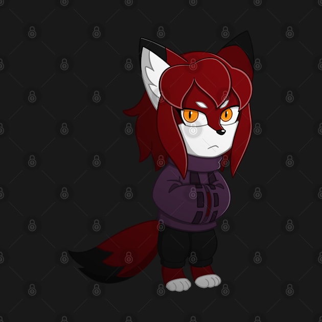 Wintery Rubi Chibi by Firestorm Fox