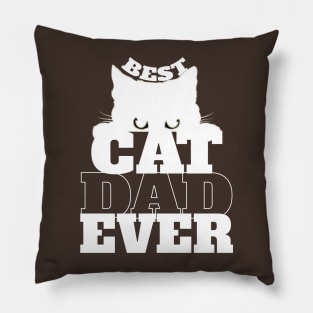 Cat Dad Day Pillow