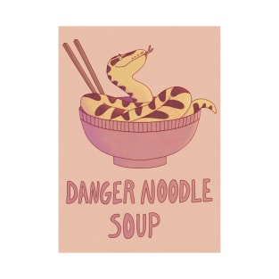 Danger Noodle Soup (with text) T-Shirt