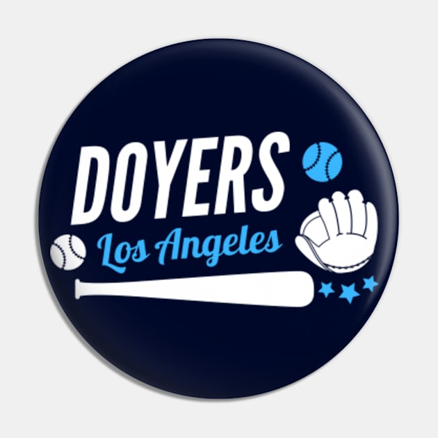 Los Doyers LA Pin by BeepTreasure