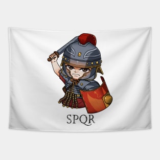 Majestic Legacies: SPQR Design Tapestry