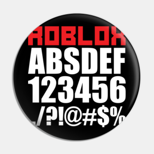 Roblox Pin Numbers