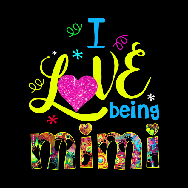 I love being Mimi T shirt Grandma Gift Mother_s Day Tee by craiglimu