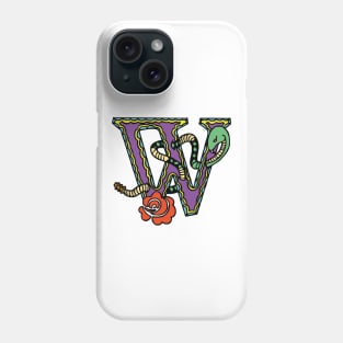 Crazy Monogram W Phone Case