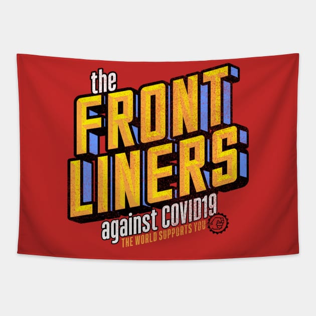 The Frontliners Tapestry by opippi