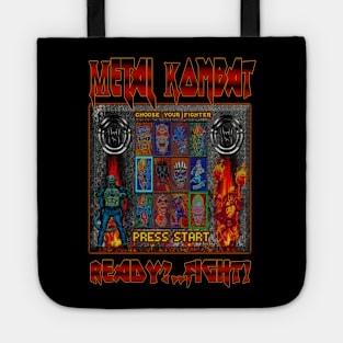 METAL KOMBAT! -80s Pixelated Vibes- Tote