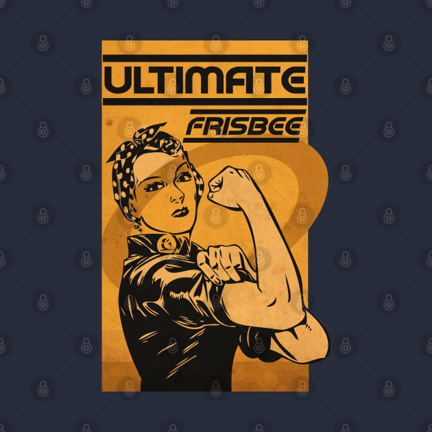 Ultimate Frisbee Power - Ultimate Frisbee - T-Shirt | TeePublic