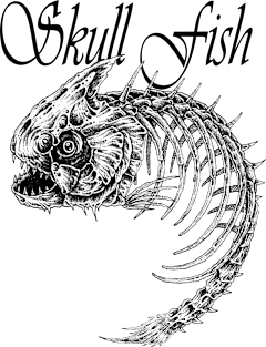 Skull Fish Magnet