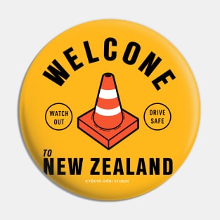 Welcone to New Zealand! Pin