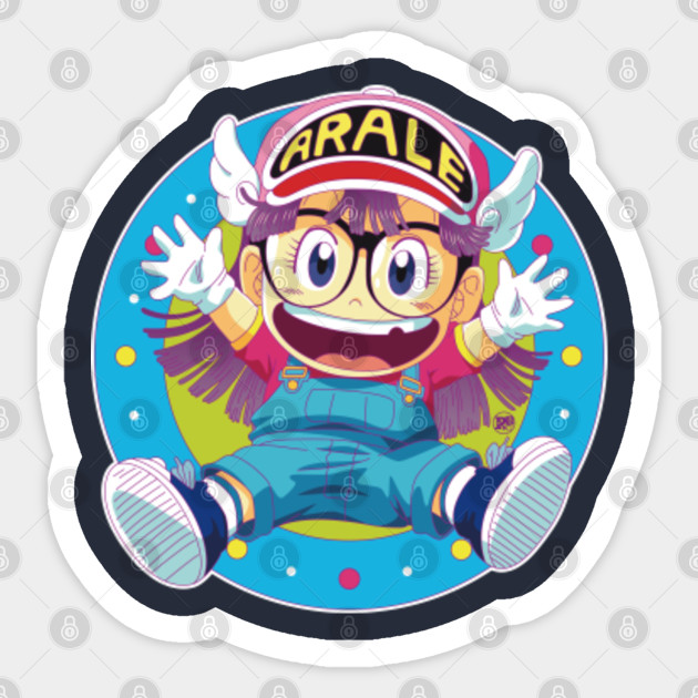 Get Wallpaper Dr Slump E Arale Anime Sticker Teepublic For Android Free