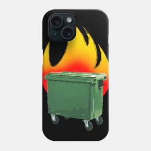 burning container Phone Case