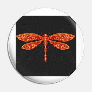 Mystical Dragonfly Pin