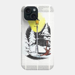 The Lion the Witch and the Wardrobe Lampost Phone Case