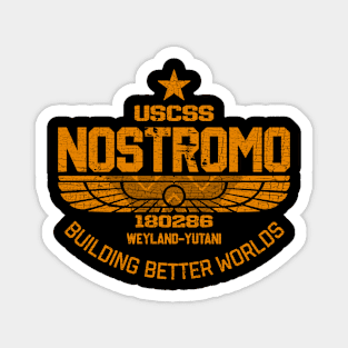 USCSS NOSTROMO Distressed Magnet