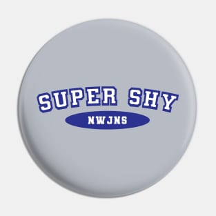 Super Shy Varsity Pin