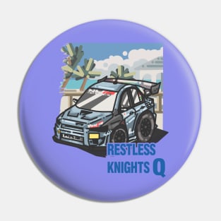 Restless Knights Evo X Choro Q Pin