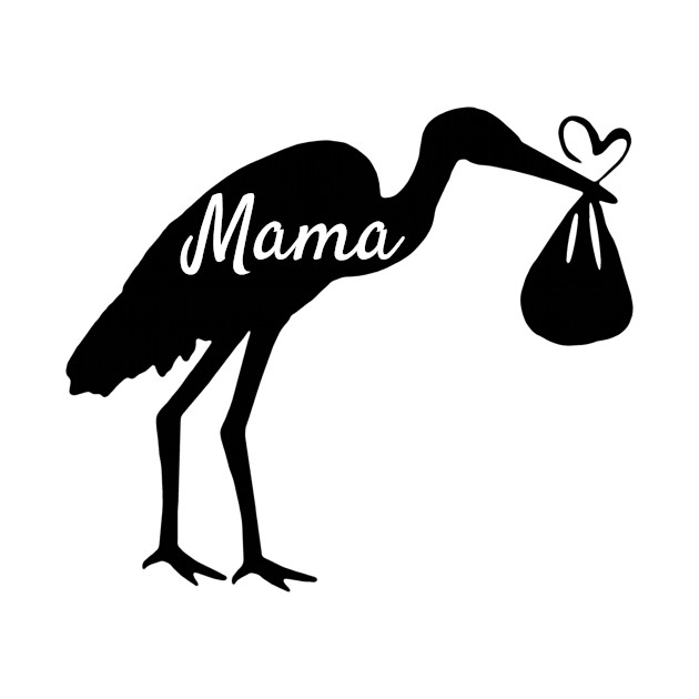 Stork Mama by FunnyStylesShop