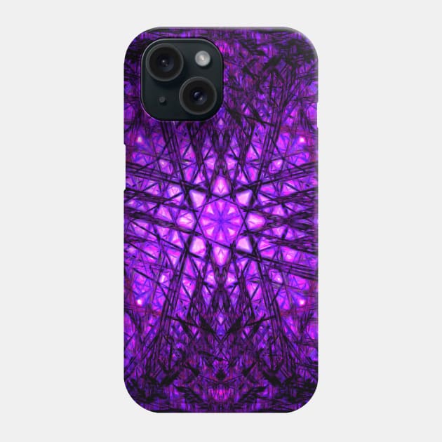 Purple Interlacing Phone Case by ArtistsQuest