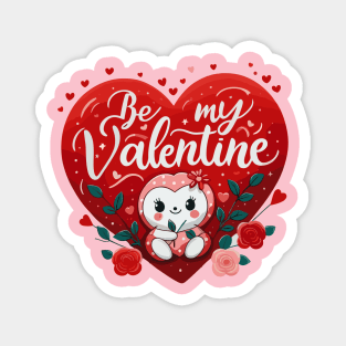 Valentine - Be Mine on Valentine Magnet