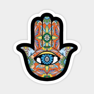 Boho Hamsa Magnet