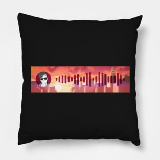 Found and Lost Spotify sound code Pillow