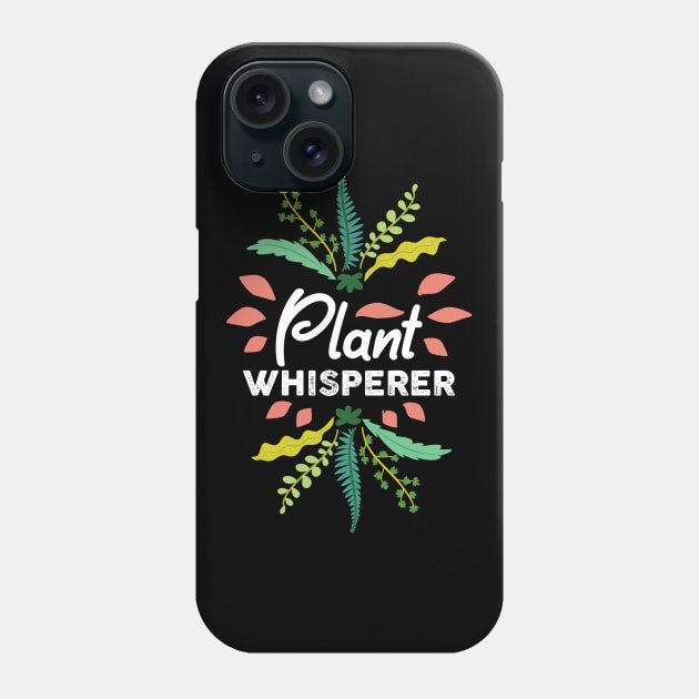 Plant Whisperer Plant Lady Phone Case by GigibeanCreations