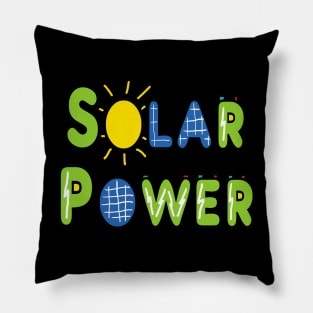 Solar Power Pillow