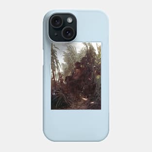 Pan in the Reeds - Arnold Bocklin Phone Case