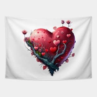 beautiful heart for a loved one for valentine's day Tapestry