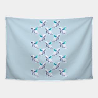 Zig Zag ManaBees Tapestry