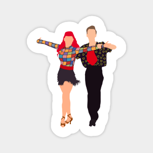 Joe and Dianne cha cha Magnet