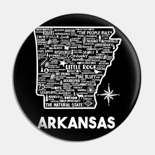 Arkansas Map Pin